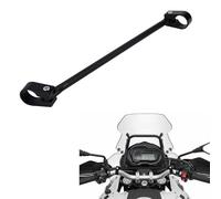 Tunejoy Barre de guidon de moto 22 mm - Barre d'équilibre réglable - Alliage d'aluminium - Pour tout-terrain, moto, Dirt Pit Bike ATV - 330 mm - Noir