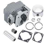 Tunejoy Cylindre Tondeuse à Gazon 40mm Piston Débroussailleuse Piston Culasse Kit Débroussailleuse Pièces de Débroussailleuse de Moteur 43cc