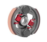 Tunejoy Embrayage de Vélo de Poche avec 2 Ressorts Embrayage Pocket Bike Le fer pour 2 Temps 43cc 47cc 49cc Mini Pocket Bike Dirt Pit Bike Quad ATV avec Rainuré Rouge