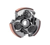 Tunejoy Embrayage de Vélo de Poche avec 3 Ressorts Embrayage Pocket Bike Le fer pour 2 Temps 43cc 47cc 49cc Mini Pocket Bike Dirt Pit Bike Quad ATV avec Rainuré Rouge