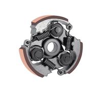 Tunejoy Embrayage de Vélo de Poche avec 3 Ressorts Embrayage Pocket Bike Le fer pour 2 Temps 43cc 47cc 49cc Mini Pocket Bike Dirt Pit Bike Quad ATV Pas de rainure Rouge