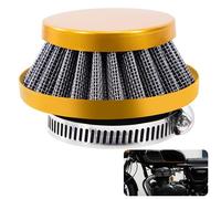 Tunejoy Filtre d'Air Moto 42mm Filtre d'Admission d'Air Moto Remplacement pour ATV la Plupart des Motos Tout-Terrain Quad Dirt Pit Bike 2 Stroke 43cc 47cc 49cc Or