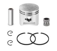 Tunejoy Jeu de Piston de Moteur Kit de Piston de Reconstruction de Moteur 40mm Piston Kit Assemblée Remplacement pour Dirt Pit Bike ATV Scooter Quad 43cc
