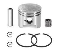 Tunejoy Jeu de Piston de Moteur Kit de Piston de Reconstruction de Moteur Piston Kit Assemblée Remplacement 44mm pour Dirt Pit Bike ATV Scooter Quad 49cc