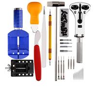 Tunejoy Kit de Réparation de Montre Professionnel Ensemble d'outils de Montre Outils 147 PCS pour Montre avec étui pour Débutants Horlogers