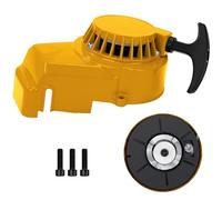 Tunejoy Tirez Démarreur Lanceur de Moto Démarrage Facile à Tirer Aluminum pour 2 Stroke 47cc 49cc ATV Mini Moto Pocket Bike Dirt Bike Jaune