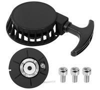 Tunejoy Tirez Démarreur Moto Tire Démarrage Lanceur Moteur Pull Starter 47cc 49cc Pour VTT Quad Dirt Scooter Bike Pocket Bike Engrenage 2 Temps Boucle Noir
