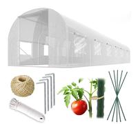 Tunel ogrodowy 3 x 6 m (18m2) biały Plonos