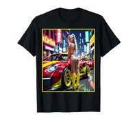 Tuner Car Shirts - Sexy Girl & German Tuner Car #2 T-Shirt