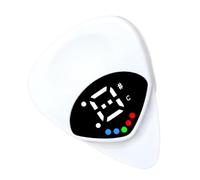 Tuner de guitare acoustique - tuner de clip numérique pour un réglage précis | Petits choix pour guitare 2 en 1, dispositif de réglage des couleurs pour guitares acoustiques,