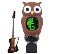 Tuner de guitare basse - Clip professionnel - Cueillette de guitare - Tuner de guitare pour guitare acoustique - Ukulélé électrique, basse, violon, banjo, tuning - Forces automatiques - Réglable