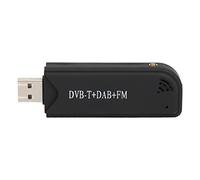 Tuner Dongle Stick Récepteur TV DVB-T, RTL2832U USB DVB T FM SDR Dongle Récepteur TV Numérique Tuner Stick avec Vidéo en Temps Réel, Tuners TV Externes