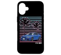 Tuner JDM Import Drift Car Street Racing 80s Synthwave Coque pour iPhone 16 Plus