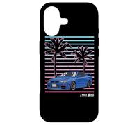 Tuner JDM Import Drift Car Street Racing 80s Synthwave Coque pour iPhone 17