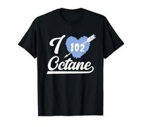 Tuner mécanique I Love 102 Octane Fuel Derby Car Parts Lover T-Shirt