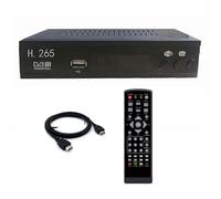 Tuner TV numérique DVB T2 HEVC 265 Décodeur HD 1080P DVB-T2 265 Récepteur TV terrestre USB Set Top