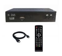 Tuner TV numerique DVB-T2 HEVC 265 DVB-T2 H.265 1080P Top Box Prise UE