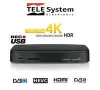 Tuner TV numérique TELE SYSTEM TS ULTRA 4K - DVB-S2, DVB-T2 - HDMI
