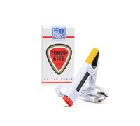 Tunerette™ Accordeur de guitare à clipser - Faites vibrer votre mélodie avec style ! Parfait pour les guitares électriques, acoustiques et basses, ainsi que les ukulélés, rechargeable par USB C,