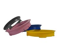 Tunershop Lot de 4 bagues de centrage 60,1-57,1 mm Convient pour jantes Dotz Compatible avec Volkswagen Fox Golf Lupo Polo Up! Vento Beetle Bora Cross Up