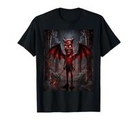Tung Sahur Evolution 2026 Hell Devil Evil Brainrot Meme Blague T-Shirt