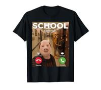 Tung Sahur John Pork Sigma Duo Selfie Photo Meme School Blague T-Shirt