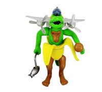 Tung Tung Sahur Figurine Brainrot Animaux Fusion Monstre Doré et Argent Style Statue Tralalelo Tralala/Chimpanzini Bananini Action Figure Model Collectible
