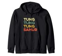 Tung Tung Sahur Meme Wood Log Internet Trend Viral Blague Sweat à Capuche