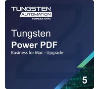 Tungsten Power PDF 5 Business for Mac - Upgrade Mise à niveau 5000 - 9999 User