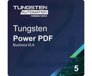 Tungsten Power PDF 5 Business VLA EDU Maintenance 5 - 24 User