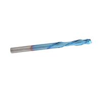 Tungsten Steel 2 Flute Cutter CNC Router Bit 3.175 x 17 x 45 mm Ensemble pour le fraisage, la gravure du revêtement bleu