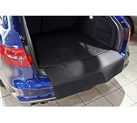 tuning-art 2921 Tapis de Coffre en Velours pour Skoda Superb Combi 3 2015-2 pièces avec Protection Pare-Chocs
