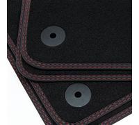 tuning-art BDN156 Tapis de Sol pour Seat Ibiza 5 KJ 2017- Double Couture