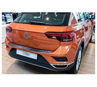 tuning-art L343 Protection de seuil de Coffre pour VW T-Roc A1 2017- Acier INOX, Couleur:Anthracite