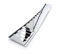 tuning-art L402 Protection de seuil de Coffre pour Mazda 3 BP Salon 2019- Acier INOX, Couleur:Chrome