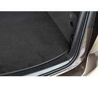 tuning-art Velours Tapis de Sol de Voitures du Coffre pour Audi e-tron GE Coupé année 2019-, Couture:Noir