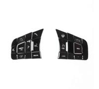 Tuning Intérieur Voiture Compatible Avec Jaguar Pour XE XF Pour F-PACE Pour E-PACE Pour F-TYPE Garniture De Volant De Voiture Bouton En Alliage D'aluminium Intérieur À Paillettes(Style 3-1)