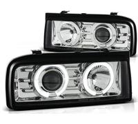 Tuning-Tec LED Angel Eyes Phares Avant Pour VW Corrado 88-95 Chrom