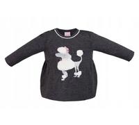 Tunique/chemise manches longues Betti, Minetti, graphite, taille 80