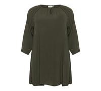 Tunique manches 3/4 femme KAFFE Curve Ami Vert 42