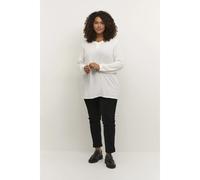 Tunique manches longues femme KAFFE Curve Ami Blanc 46