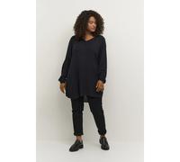 Tunique manches longues femme KAFFE Curve Ami Bleu 42