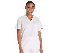 Tunique mixte col V EDS Signature Dickies Medical - Blanc - XS
