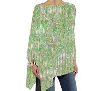 Tunique Noël Femme Hauts à Sequins Disco Blouse Paillettes Chemisier Casual à Manches Longues T-Shirts Brillante Tunique Blouse Party Blouses décontracté Retro Pullover
