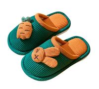 Tunique Pour Fille Grande Taille Manches Longues Enfants chaussures maison pantoufles chambre maison pantoufles dessin animé lapin coton pantoufles hiver Fille Multicolore (GN2, 31 Little Child)