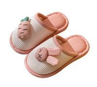 Tunique Pour Fille Grande Taille Manches Longues Enfants chaussures maison pantoufles chambre maison pantoufles dessin animé lapin coton pantoufles hiver Fille Multicolore (B, 29.5 Little Child)