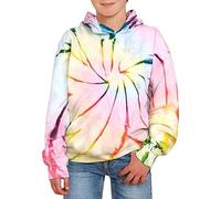 Tuniques Manches Courtes pour Filles en Coton à Longues avec Poches, Nouvelle Printemps et Automne Pull Cardigan Fille Court(Jaune,13-14 Years)