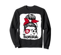 Tunisia Femme Drapeau de la Tunisie Supporters Tunisiens Sweatshirt