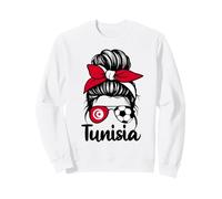 Tunisia Femme Drapeau de la Tunisie Supporters Tunisiens Sweatshirt