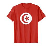 Tunisia Pride Drapeau Tunisie Fête Nationale Tunis Rouge T-Shirt